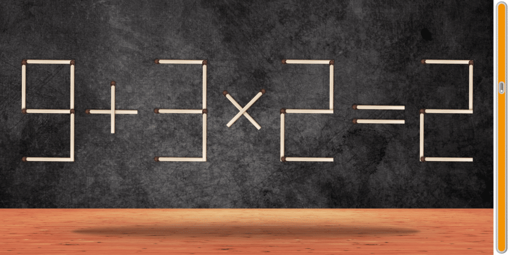 Desafio Lógico: Apenas para mentes brilhantes! Você consegue resolver esse quebra-cabeça movendo apenas 1 partida em menos de 8 segundos? Demonstre seu alto QI!