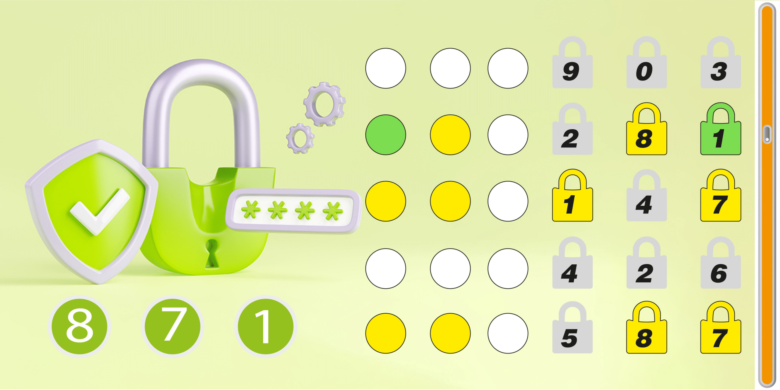 Desafio lógico: teste seu QI - Encontre o código de 3 dígitos em menos de 10 segundos!